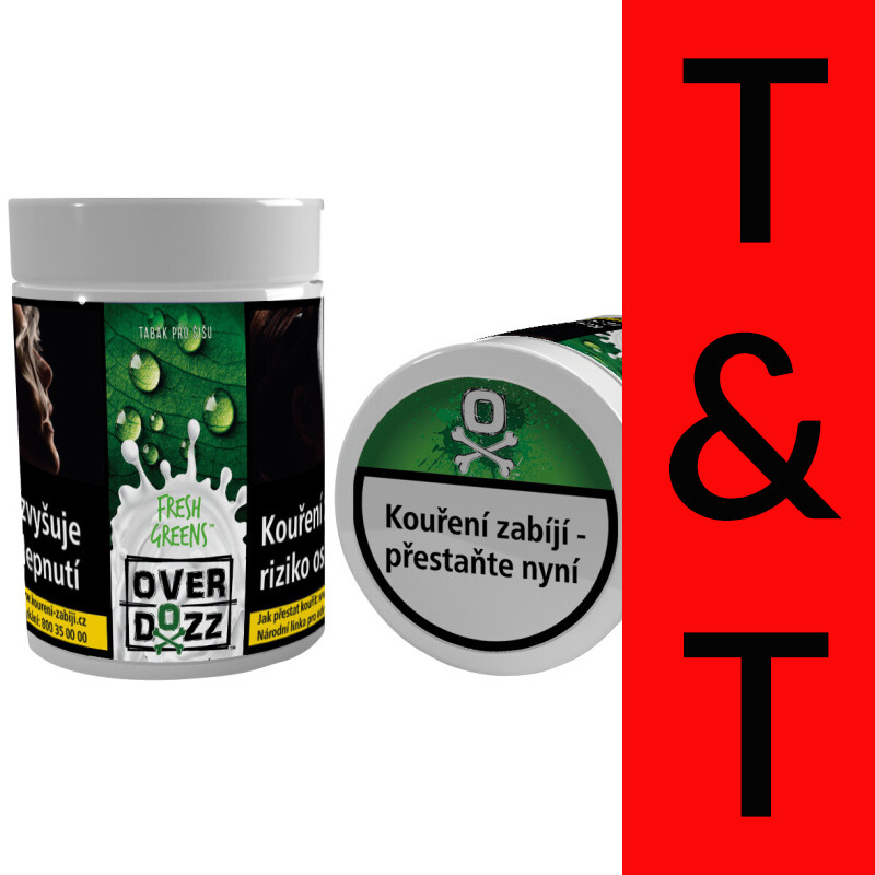 Hookah Tobacco Overdozz Fresh Greens 50 g