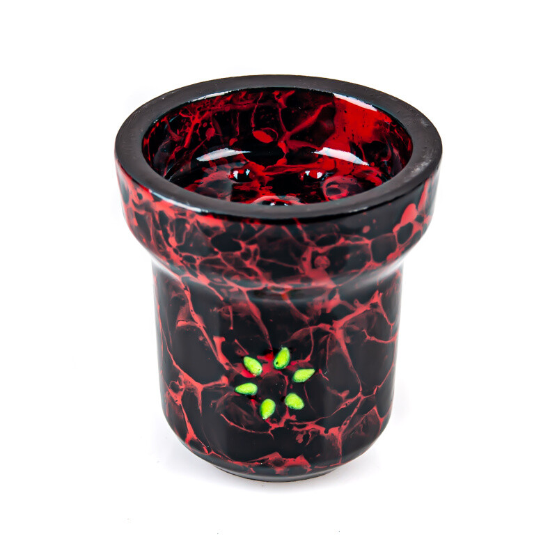 Solaris Glaze Adam Black Red Bowl