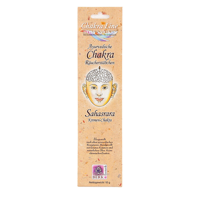 Chakra Incense Sticks Holy Smokes Chakra 7 Sahasrara