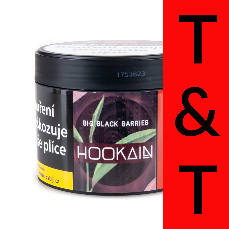 Hookah Tobacco Hookain Big Black Barries 200 g