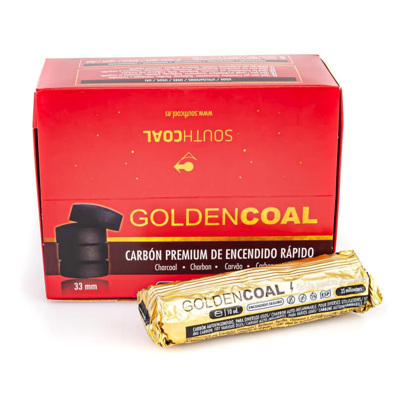 Hookah Coals Golden Coal 33 mm KR 1 x 10