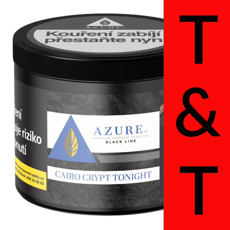 Hookah Tobacco Azure Black Cairo Crypt Tonight 250 g