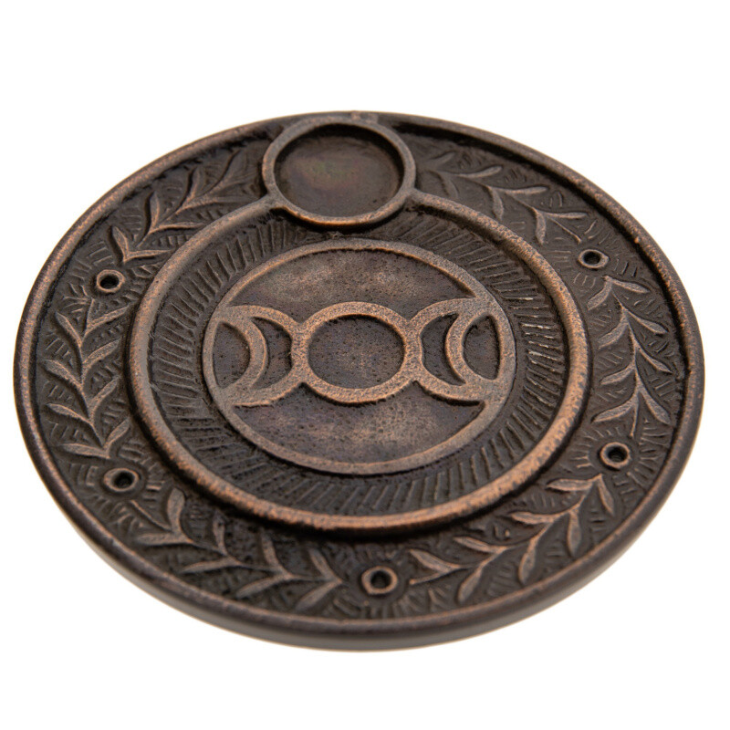 Incense Stick Holder - Metal Sun and Moon