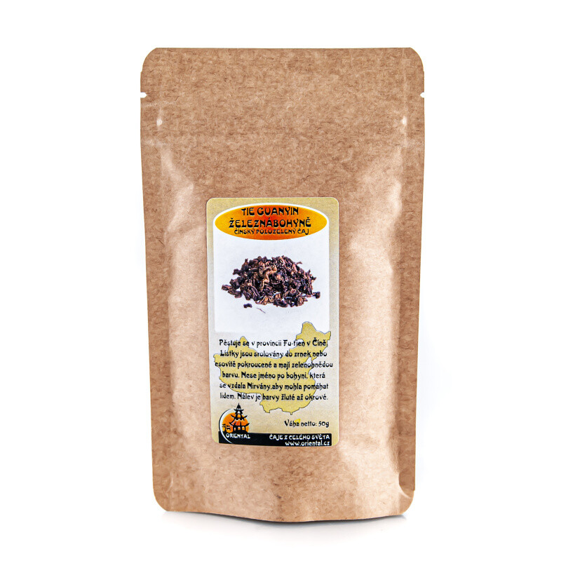 Chinese Semi-green Tea Tie Guanyin - Iron Goddes 50 g