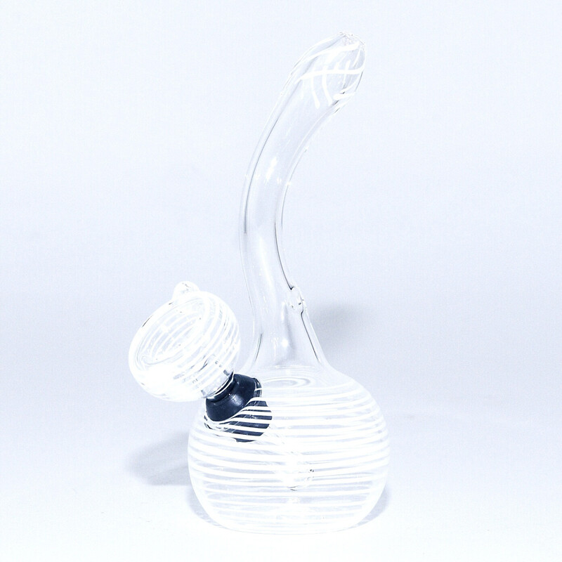 Bong Pyrex Cobra 13 cm White