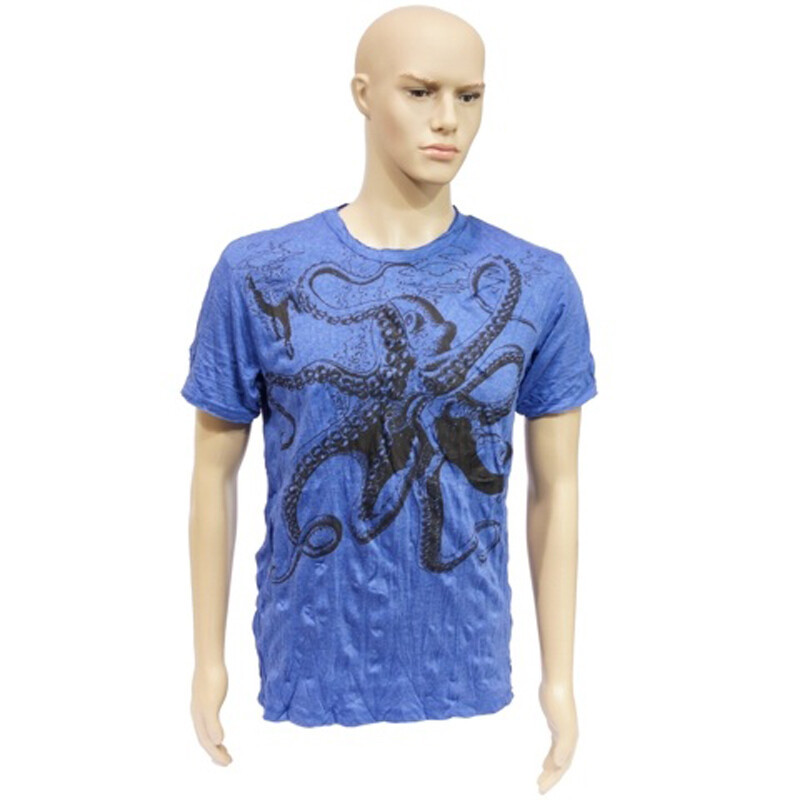 T-shirt Men's SURE Octopus XL Blue