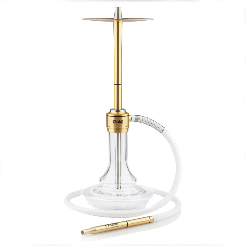 Hookah Oduman Nova Gold 55 cm Clear