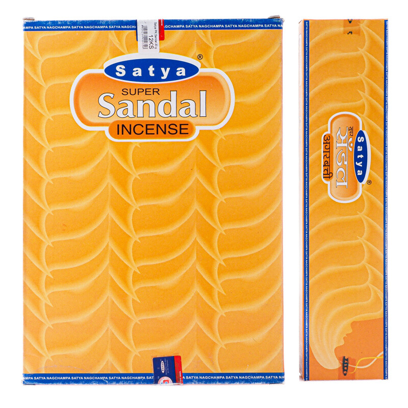 Indian Incense Sticks Satya PK Sandal 20 g