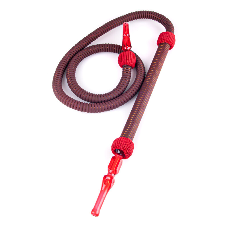 Hookah Hose Top Mark Tauret 170 cm Red