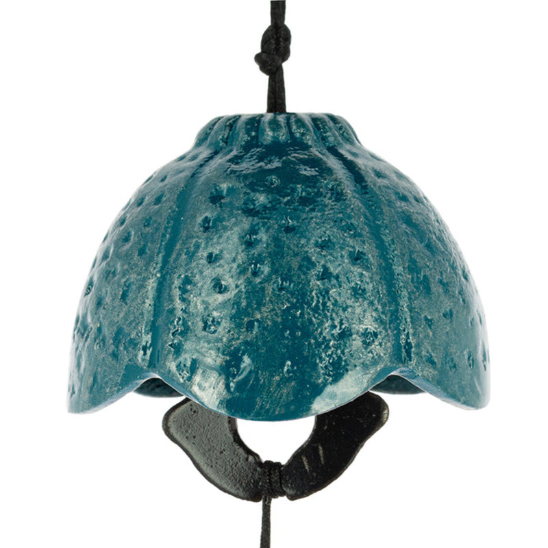 Furin Feng Shui Bell Hana 5 cm Turquoise