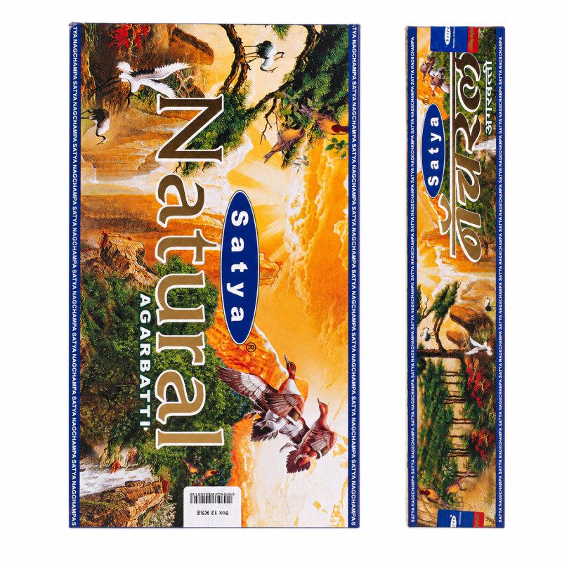 Indian Incense Sticks Satya PK Natural 15 g