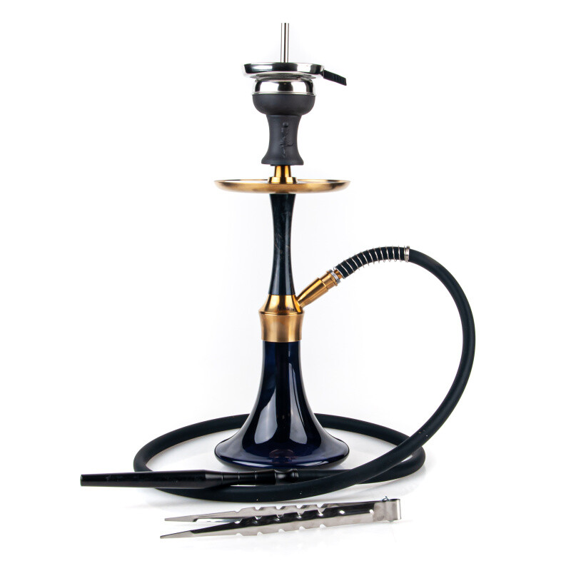 Hookah Aladin Epox 360 Gold Black Flat