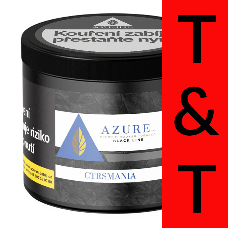 Hookah Tobacco Azure Black Ctrs Mania 250 g