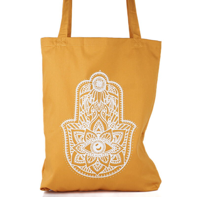 Bag Shoppy Hamsa Orange