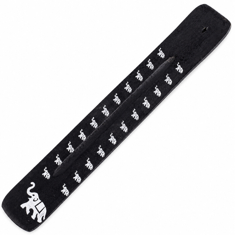 Incense Stick Holder - Ski Manju Elephant Black