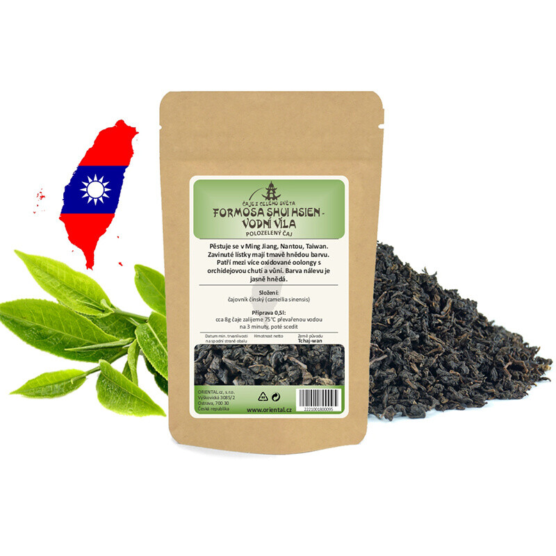 Chinese Semi-green Tea Shui Hsien - Water Fairy 50 g