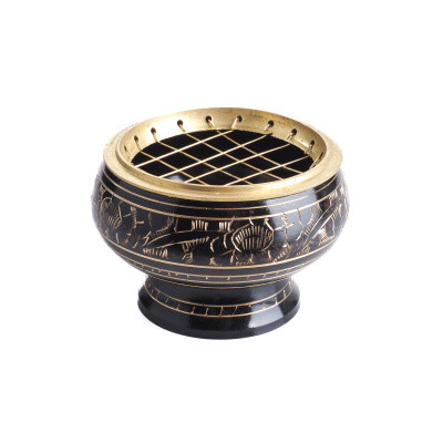 Censer Black Beaten Metal Medium