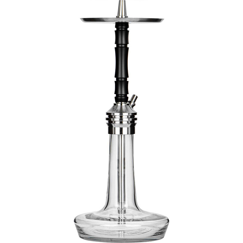 Hookah Moze Varity Lounge Silver Original Black