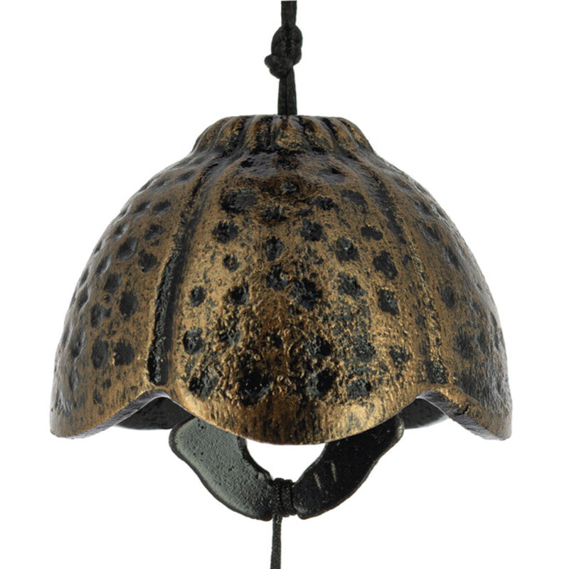 Furin Feng Shui Bell Hana 5 cm Bronze