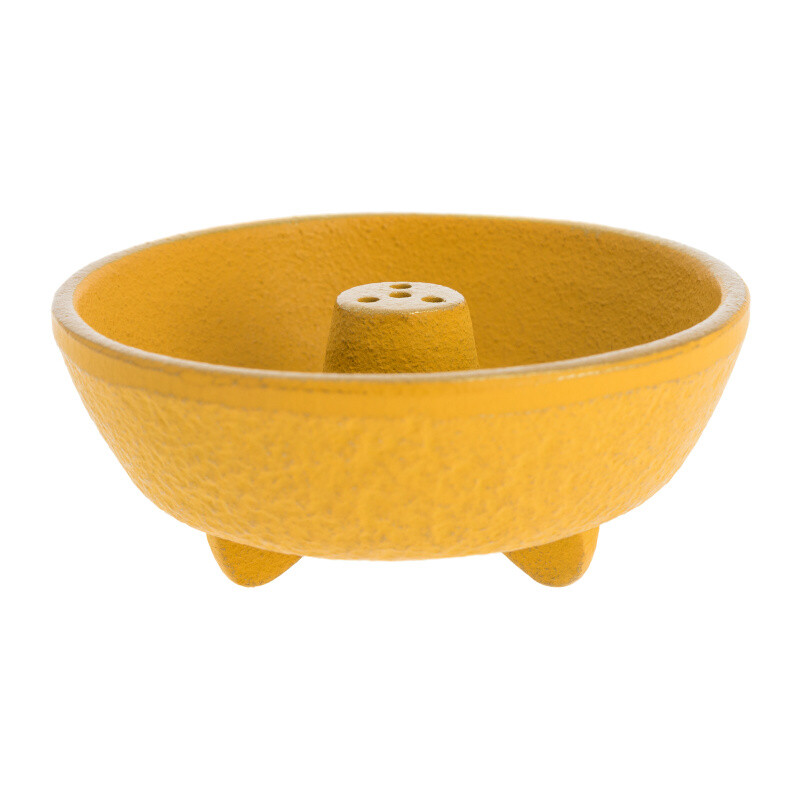 Incense Burner Iwachu Fountain Yellow