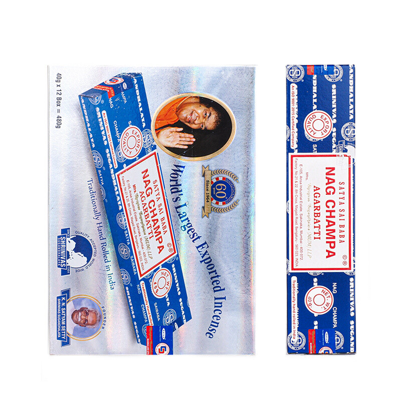 Indian Incense Sticks Satya Nag Champa 40 g