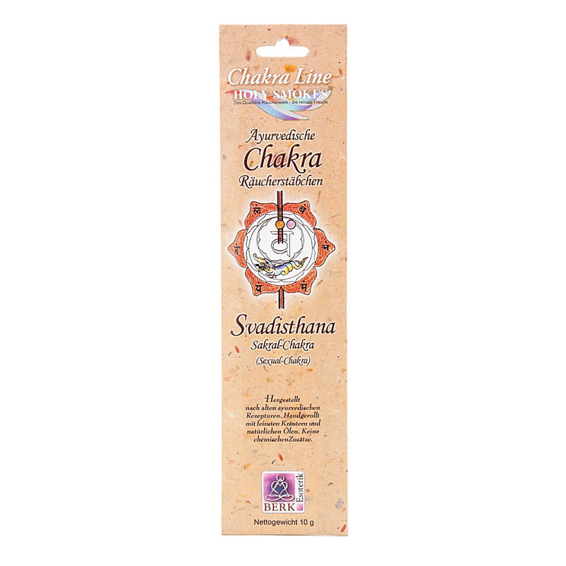 Chakra Incense Sticks Holy Smokes Chakra 2 Svadisthana