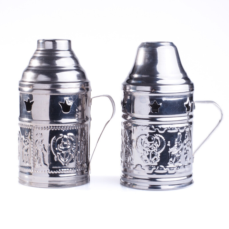 Hookah Wind Cover Top Mark 16 cm Silver