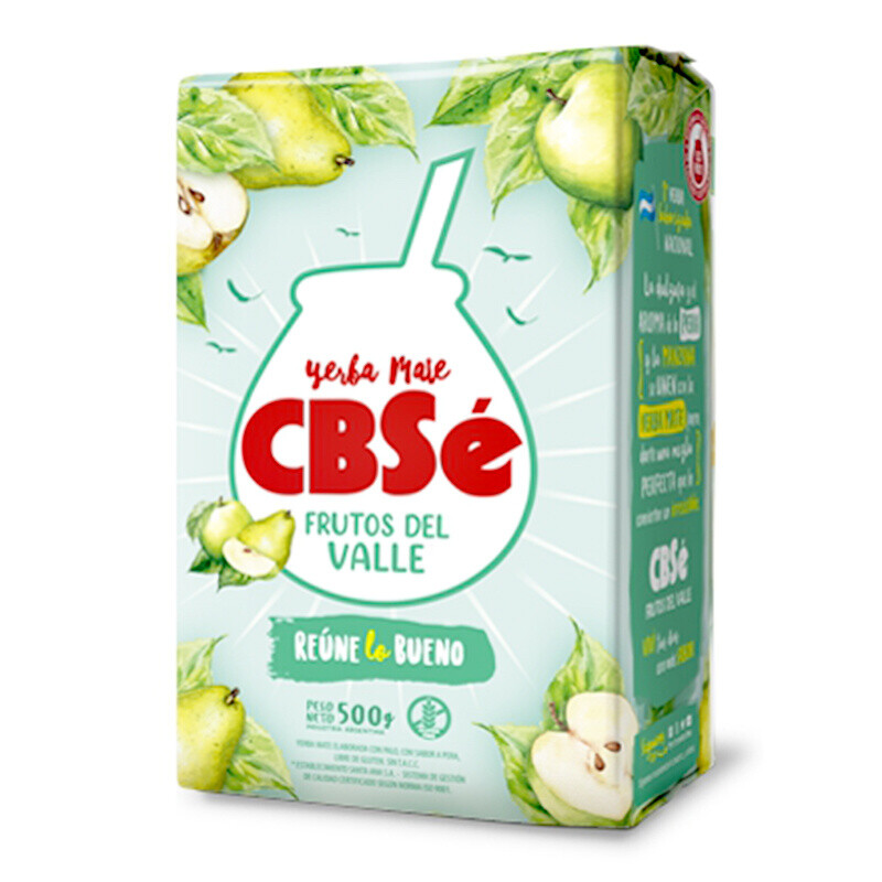 Tea Yerba Mate CBSé Pear and Apple 500 g