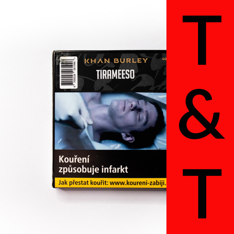Hookah Tobacco Khan Burley Tirameeso 40 g