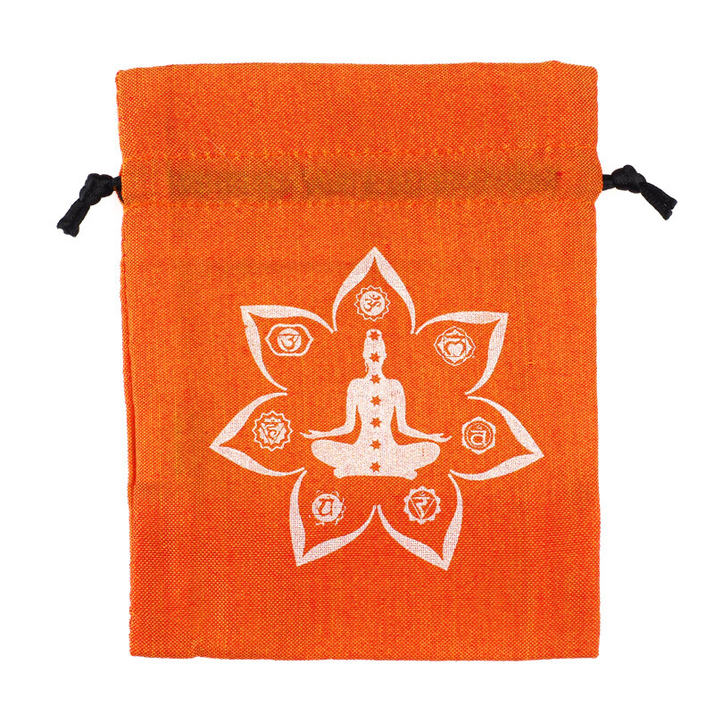 Gift Bag Yoga 11 x 14 cm Orange