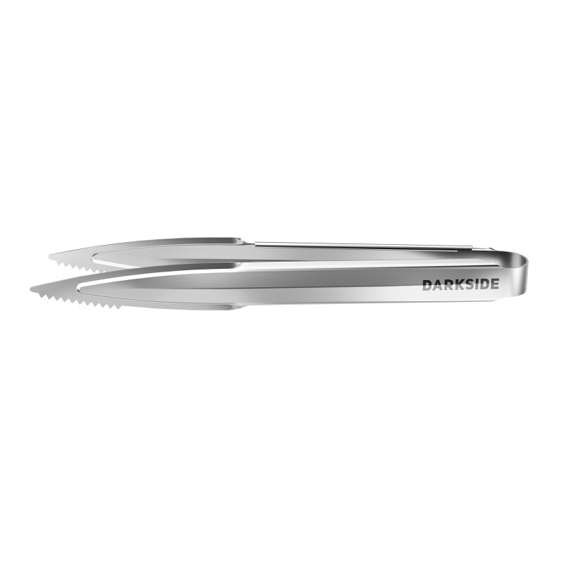 Charcoal Tongs Darkside V2 Silver 20 cm