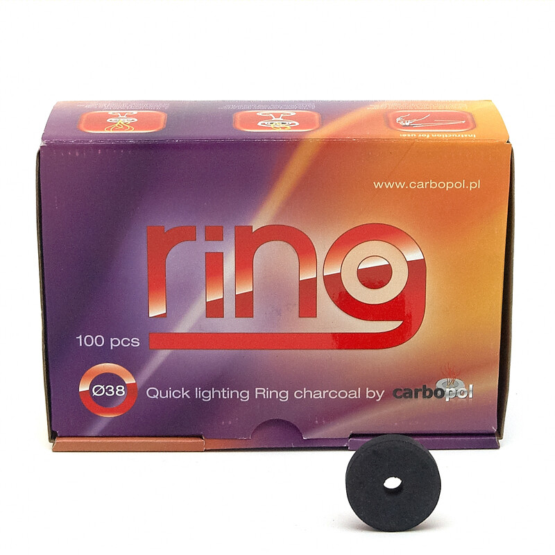 Hookah Coals Carbopol Ring 38 mm KR 1 x 20