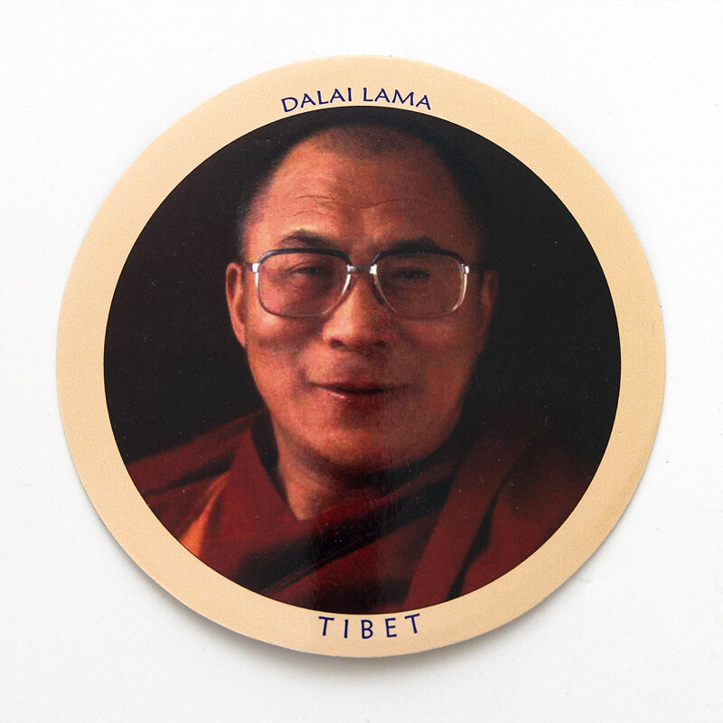 Sticker Tibet - Dalai Lama