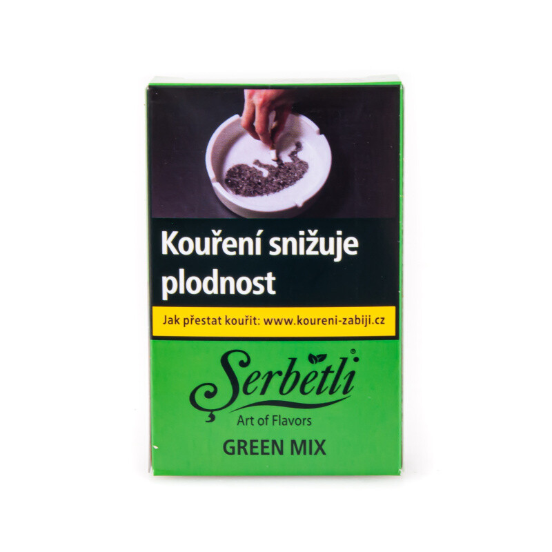 Hookah Tobacco Serbetli Green Mix 50 g