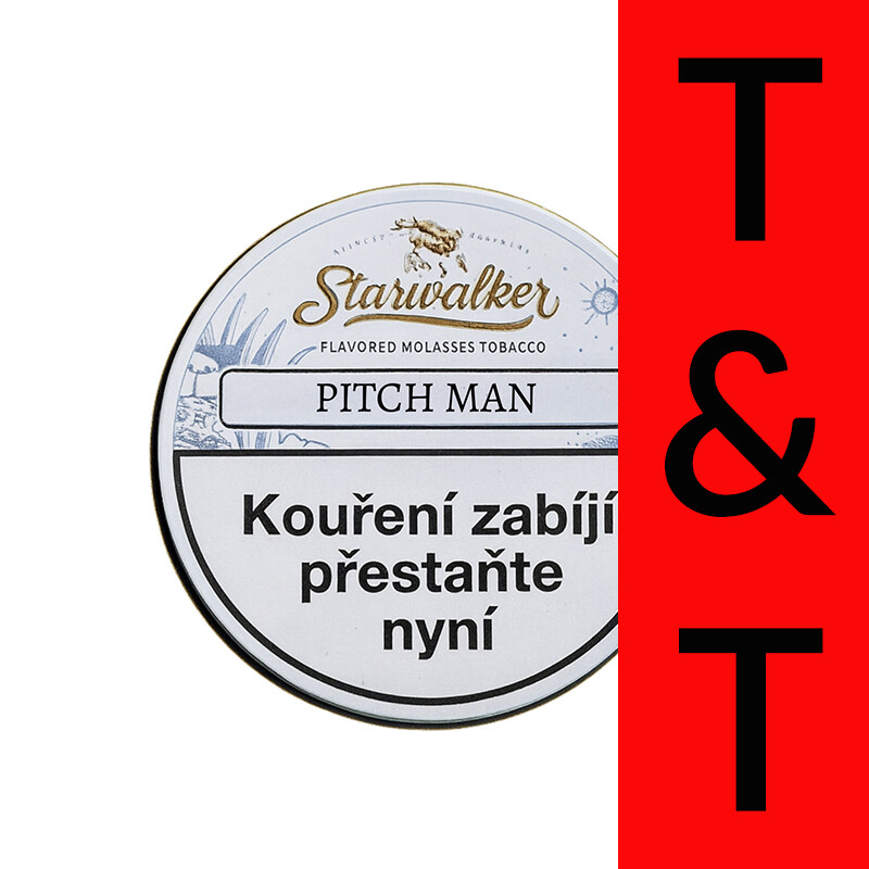 Hookah Tobacco Starwalker Pitch Man 50 g