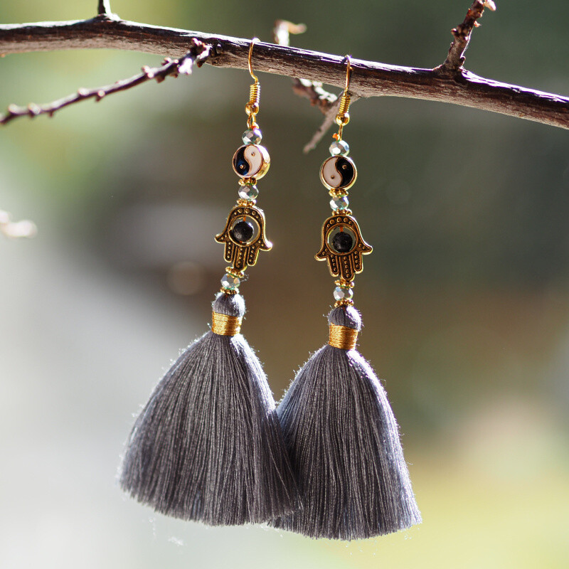 Earrings Tassel Roro 02