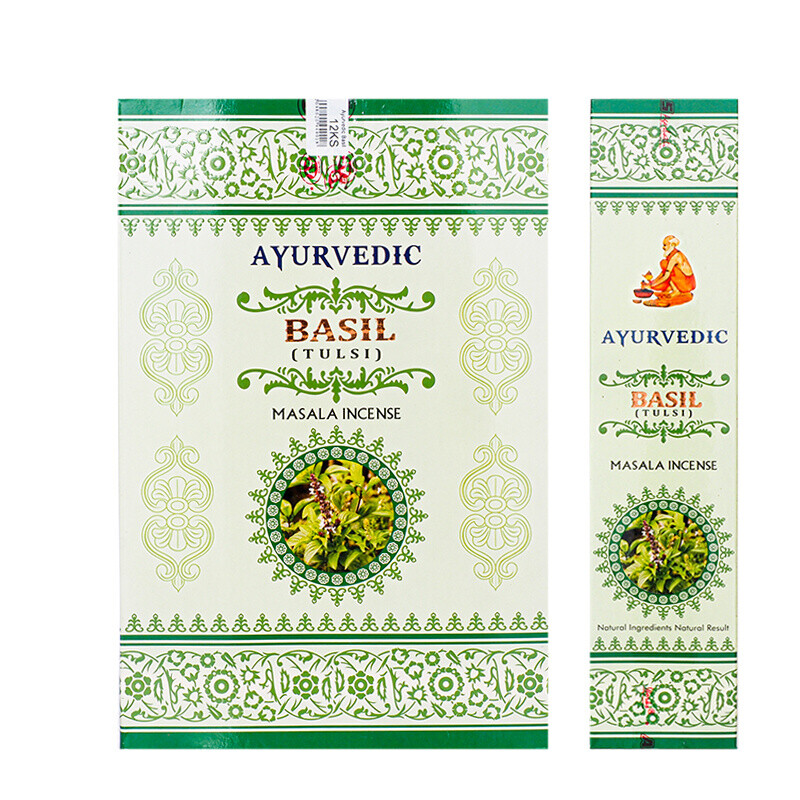 Indian Incense Sticks Ayurvedic Basil