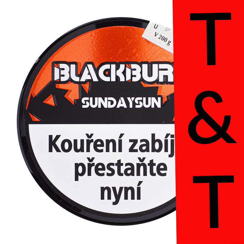 Hookah Tobacco BlackBurn Sundaysun 200 g