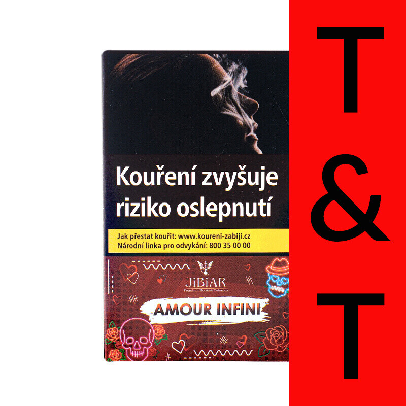 Hookah Tobacco Jibiar Amour Infini 50 g