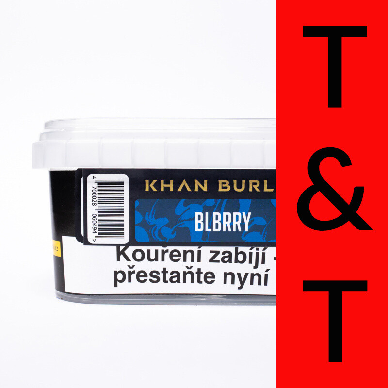 Hookah Tobacco Khan Burley Blbrry 250 g