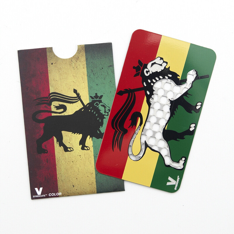 Grinder Credit Card Rasta Lion