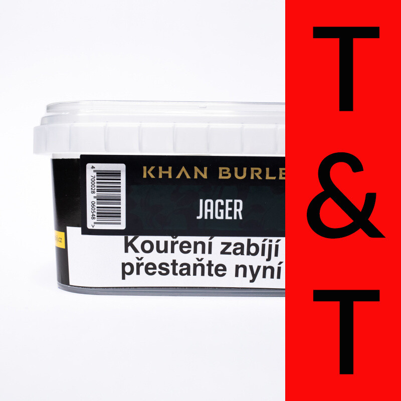 Hookah Tobacco Khan Burley Jager 250 g
