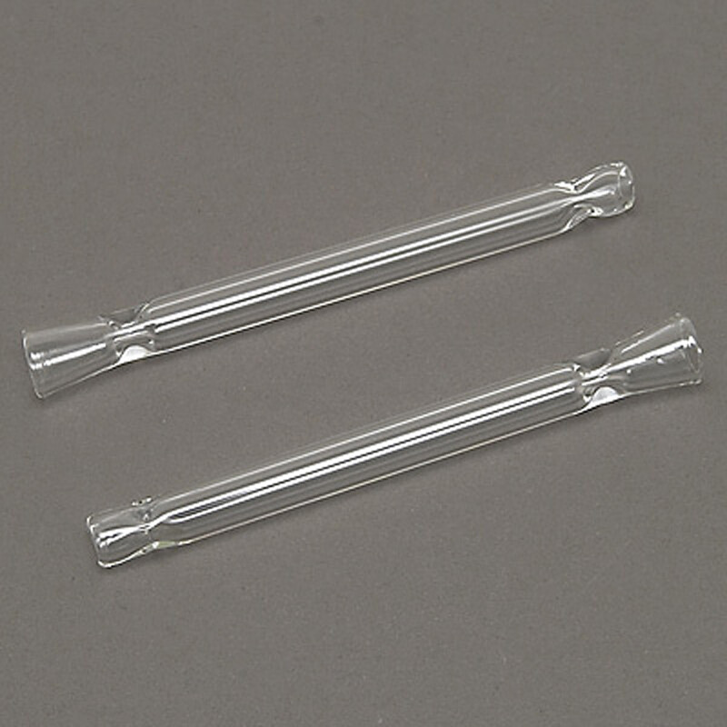 Glass Pipe Pyrex Pipe 10 cm Clear