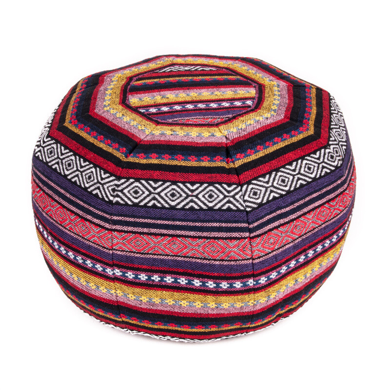 Tabouret Boho 50 cm Red