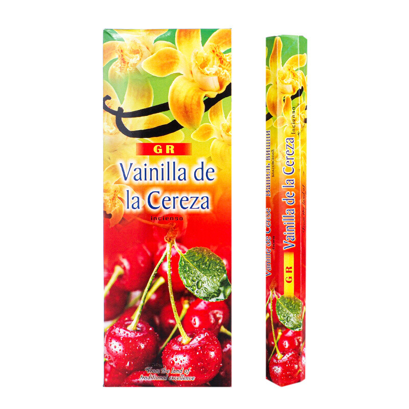 Indian Incense Sticks GR HX Cherry Vanilla