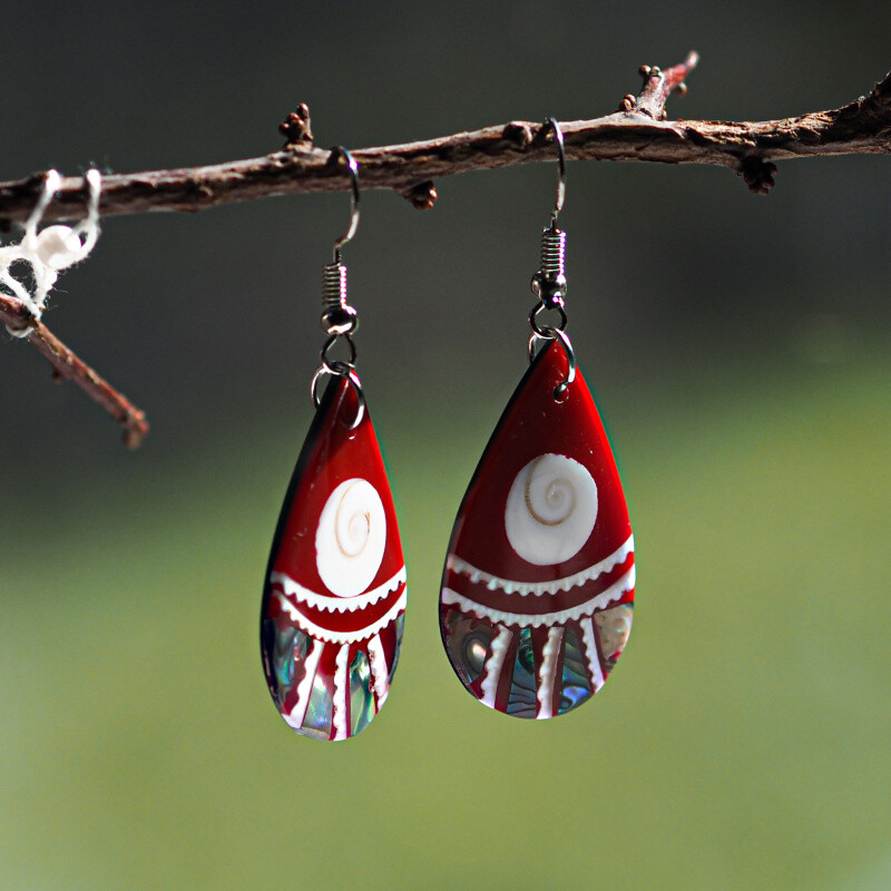 Earrings Resin Fira 04