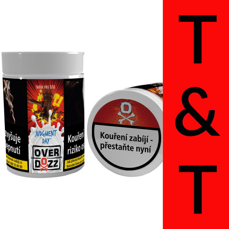 Hookah Tobacco Overdozz Judgment Day 50 g