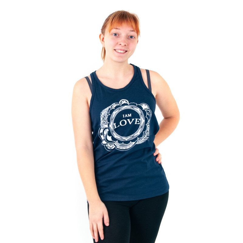Tank Top Women´s LOVE L Blue