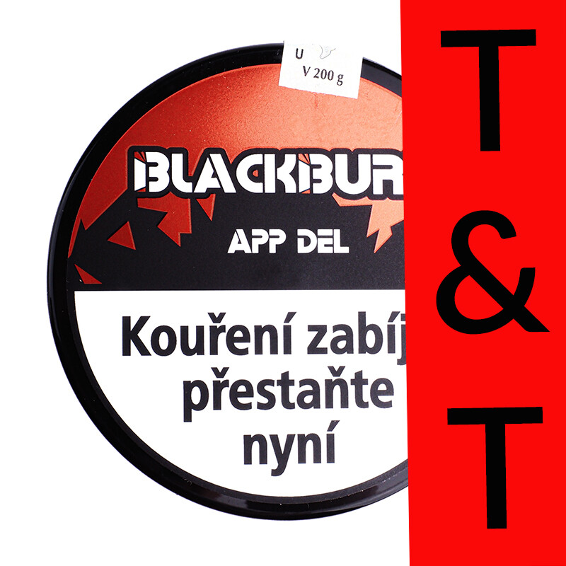 Hookah Tobacco BlackBurn App Del 200 g