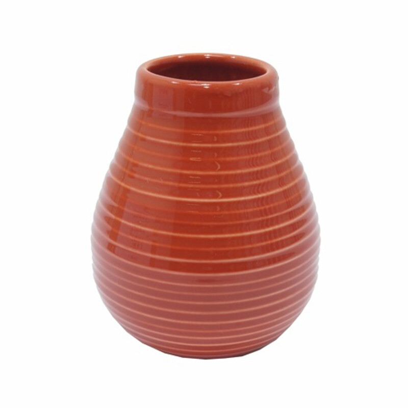 Calabash Ceramic YERBA 350 ml Red
